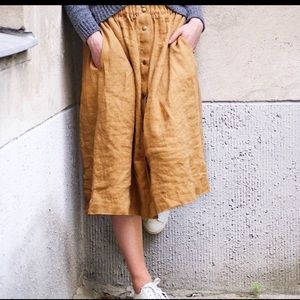 NEW • notPERFECTLINEN Marseille Skirt • Size L